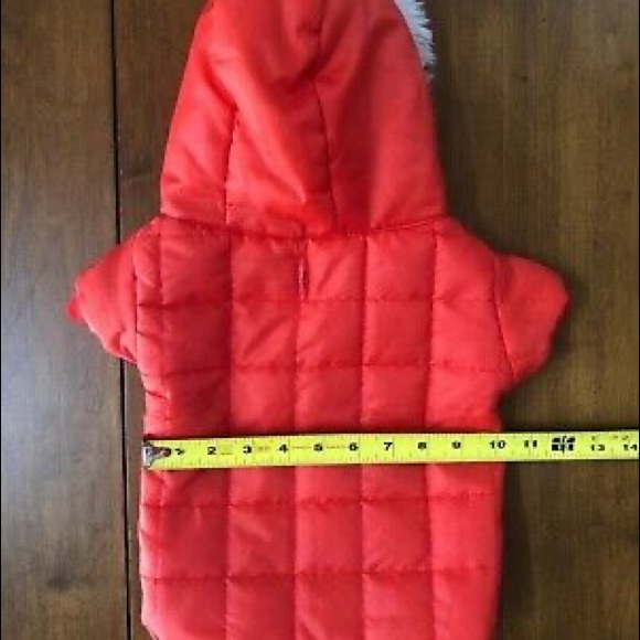 Pet Jacket with Faux Fur - Picture 2 of 2